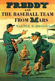 Book Cover for Freddy and the Baseball Team from Mars