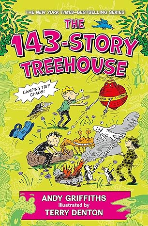 Book Cover for The 143-Story Treehouse: Camping Trip Chaos!