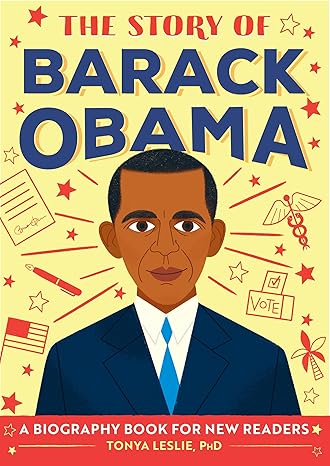 Book Cover for The Story of Barack Obama