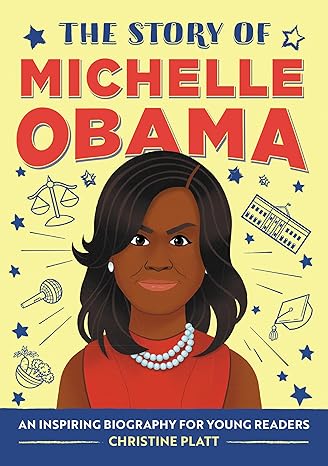 Book Cover for The Story of Michelle Obama