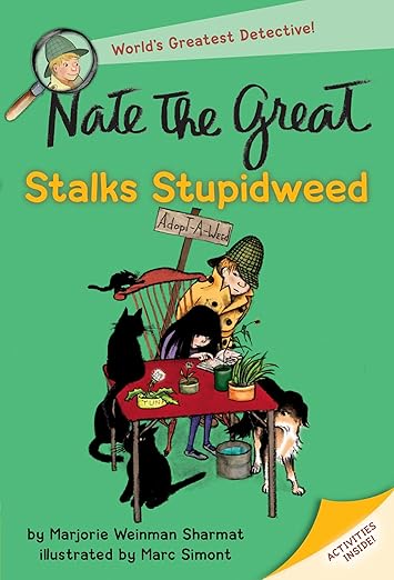 Book Cover for Nate the Great Stalks Stupidweed