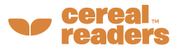 Cereal Readers - Home Cereal Readers Logo displaying book, bowl and spoon