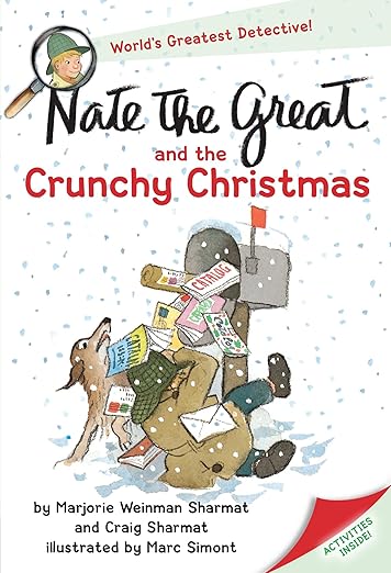 Nate the Great and the Crunchy Christmas Book Cover for Nate the Great and the Crunchy Christmas