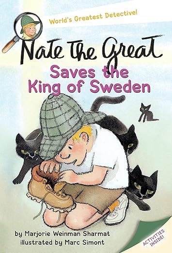 Nate the Great Saves the King of Sweden Book Cover for Nate the Great Saves the King of Sweden