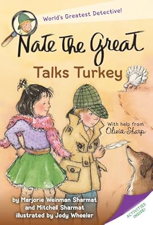 Nate the Great Talks Turkey Book Cover for Nate the Great Talks Turkey