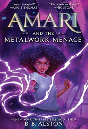 Book Cover for Amari and the Metalwork Menace
