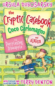 Book Cover for the Cryptic Casebook of Coco Carlomagno and Alberta Series