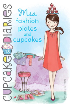 Book Cover for Mia: Fashion Plates and Cupcakes