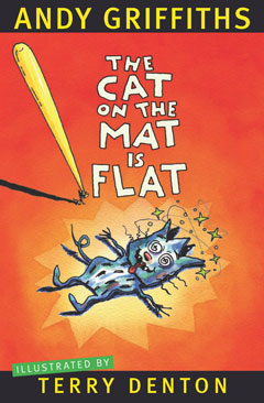 Book Cover for the Flat Cat and Big Fat Cow Series