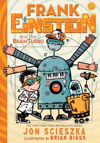 Book Cover for Frank Einstein and the BrainTurbo