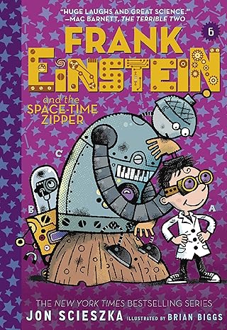 Book Cover for Frank Einstein and the Space-Time Zipper