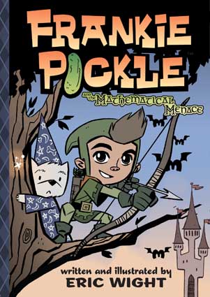 Book Cover for Frankie Pickle and the Mathematical Menace
