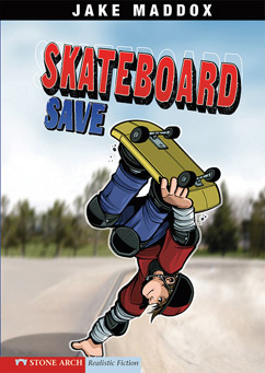 Book Cover for Skateboard Save