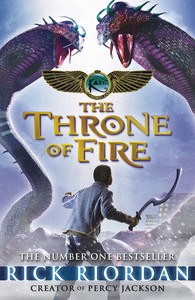 Book Cover for The Throne of Fire