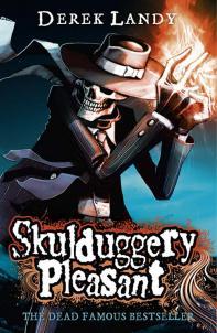 Book Cover for the Skulduggery Pleasant Series