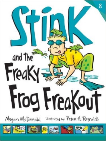 Book Cover for Stink and the Freaky Frog Freakout