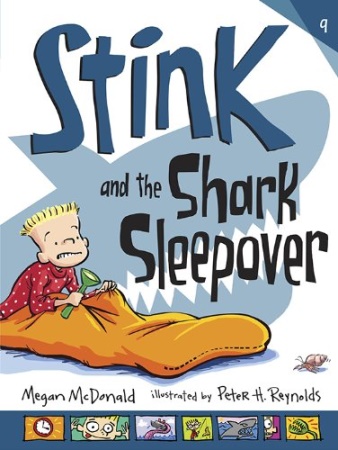 Book Cover for Stink and the Shark Sleepover
